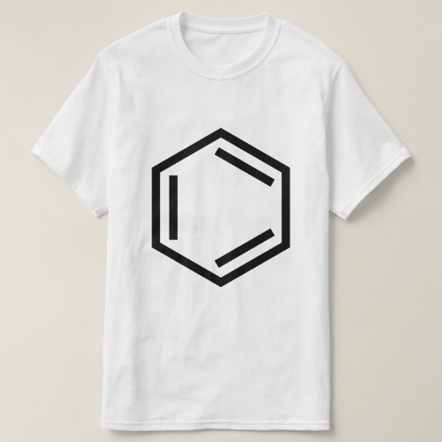 T-SHIRT SYMBOLE D'ANNEAU BENZENE (Design devant)