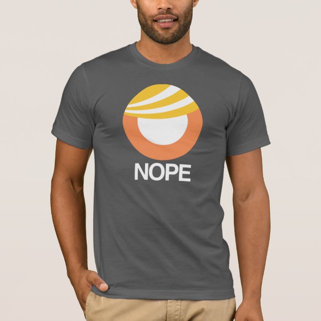 T-shirt SYMBOLE D'ATOUT - NOPE -- Conception d'Anti-Atout (Devant)