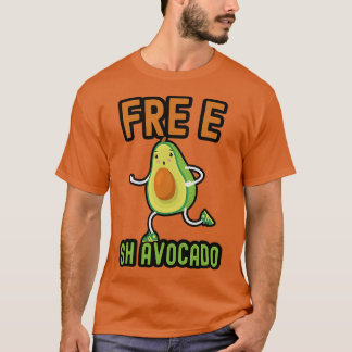 T-shirt Symbole d'avocatier drôle Free Shavocado