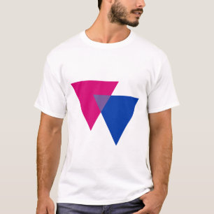 T-shirt Symbole de bisexualité