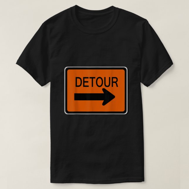 T-shirt Symbole de détour Simple Costume d'Halloween simpl (Design devant)