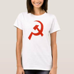 T-shirt Symbole de faucille de marteau de l'URSS