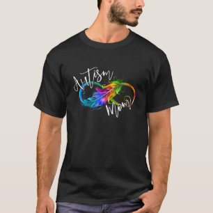 T-shirt Symbole de la neurodiversité Arc-en-ciel Infini Ma