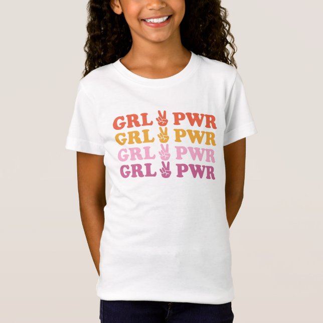 T-Shirt SYMBOLE DE LA PAIX DE LA FEMME (Devant)