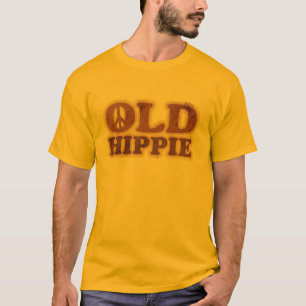 T-shirt Symbole de la paix de l'ancienne hippie