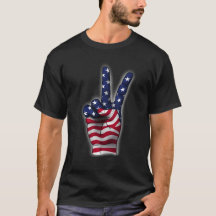 SYMBOLE DE LA PAIX DU Drapeau USA 4 juillet Patrio
