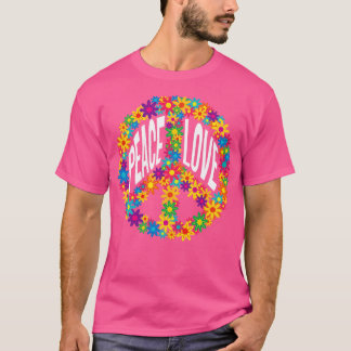 T-shirt SYMBOLE DE LA PAIX HIPINE Fleur
