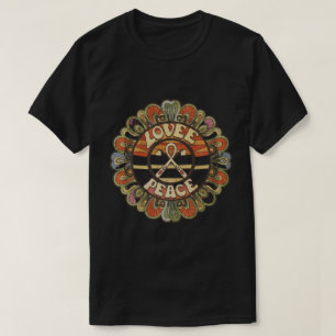 T-shirt SYMBOLE DE LA PAIX T CHEMISE les années 70 Costu