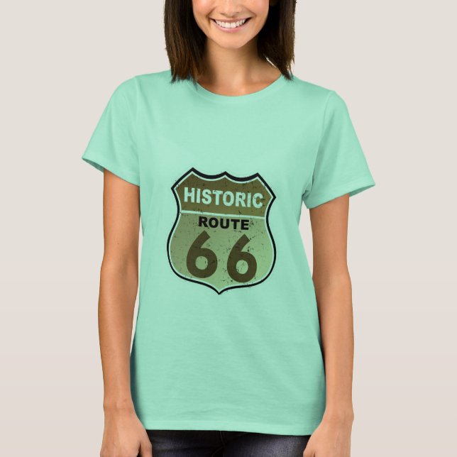 T-shirt Symbole de la Route 66 (Devant)