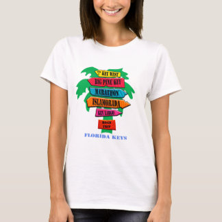 T-shirt Symbole de la route Florida Keys