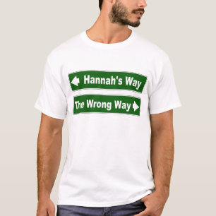 T-shirt Symbole de la rue Hannah's Way Clan Hannay Hannah