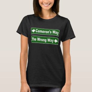 T-shirt Symbole de la rue Way de Cameron Clan Shirt