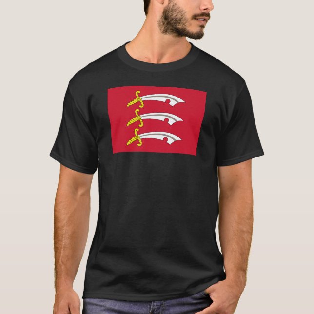 T-shirt Symbole de l'Angleterre du drapeau de l'Essex (Devant)
