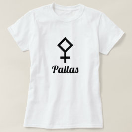 T-shirt ⚴ Symbole de l'astéroide Pallas