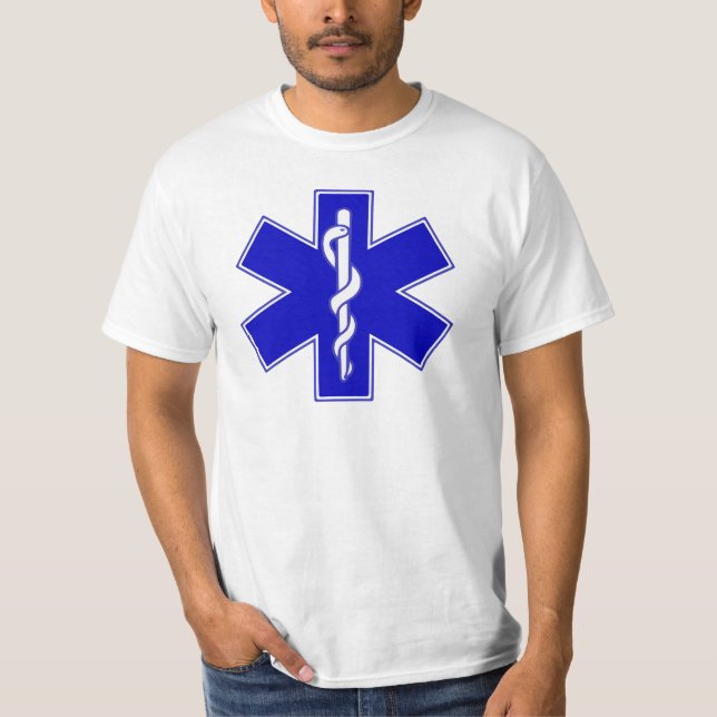T-shirt Symbole de l'étoile de vie (Devant)