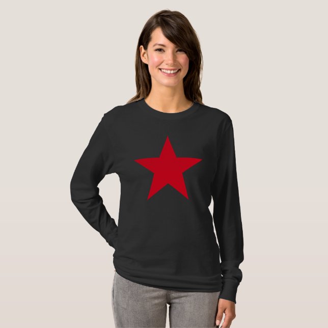 T-shirt Symbole de l'Étoile rouge de l'Armée patriotique (Devant entier)