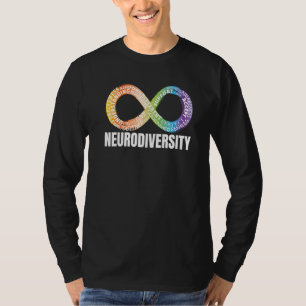 T-shirt Symbole de l'infini de la neurodiversité Spectre A