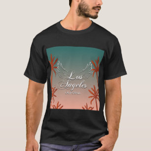 T-shirt Symbole de Los Angeles Word Art City