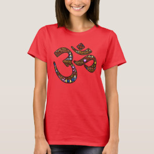 T-shirt Symbole de méditation, conception emoji-décorée