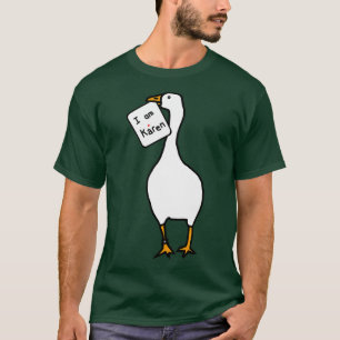 T-shirt Symbole de mème Karen volée à l'oie