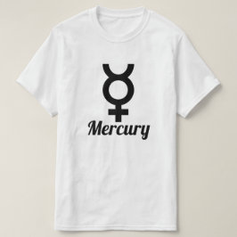 T-shirt Symbole de mercure