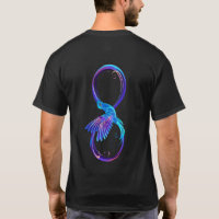 Symbole de Neon Infinity par Glowing Hummingbird