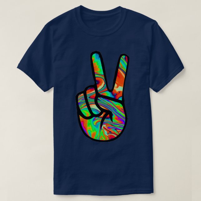 T-shirt Symbole de paix graphisme Art Designs 5 (Design devant)