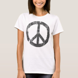 T-shirt Symbole de paix Retro Vintage