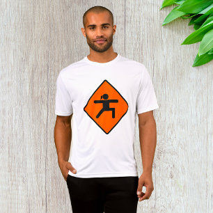 T-shirt SYMBOLE DE PASSAGE DE Yoga CHEMIN DE POSE DE GUERR