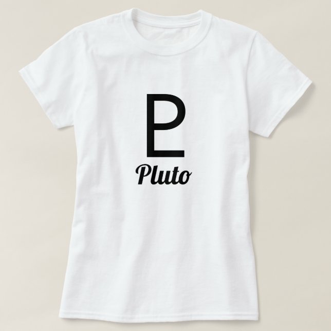 T-shirt Symbole de Pluto (Design devant)