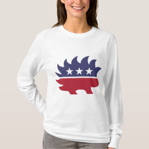 T-shirt Symbole de Porcupine du Parti Libertarien