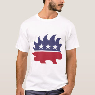 T-shirt Symbole de Porcupine du Parti Libertarien