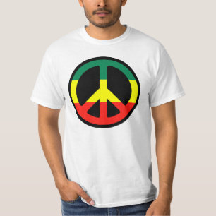 T-shirt Symbole de Rasta Peace