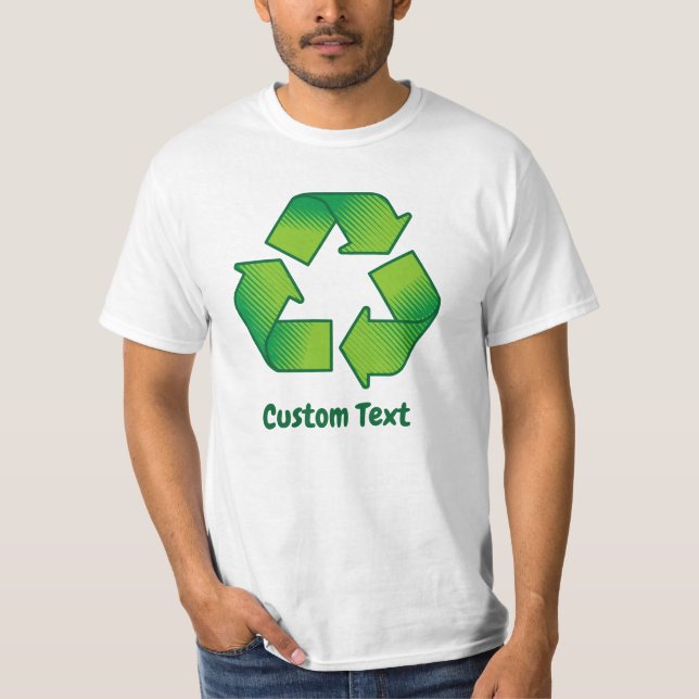 T-shirt Symbole de recyclage (Devant)