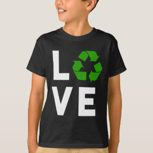 T-shirt Symbole de recyclage amusant Planète De l'environn