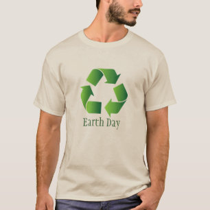 T-shirt Symbole de recyclage vert