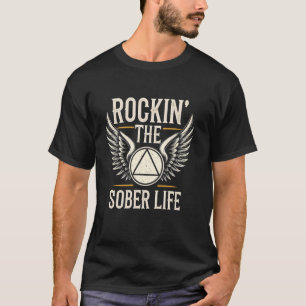 T-shirt Symbole de rétablissement de sobriété de la vie so