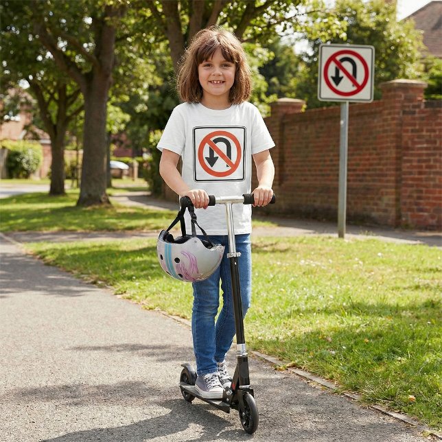 T-SHIRT SYMBOLE DE ROUTE DE SÉCURITÉ DE LA CIRCULATION (Créateur téléchargé)