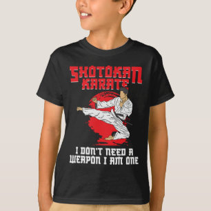 T-shirt Symbole de Shotokan entraînement instructeur d'arm