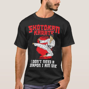 T-shirt Symbole de Shotokan entraînement instructeur d'arm
