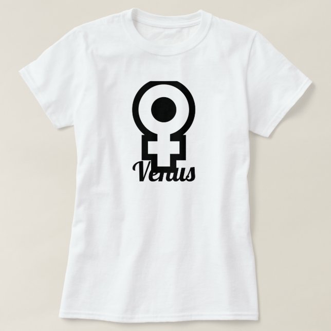 T-shirt Symbole de Vénus (Design devant)