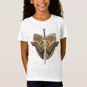 T-Shirt Symbole de Wonder Woman avec l'épée de la justice