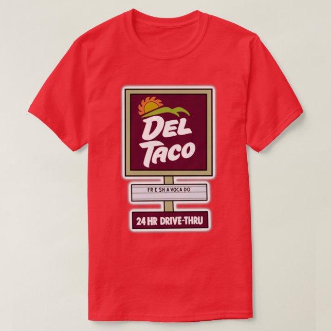 T-shirt SYMBOLE DEL Taco (Design devant)