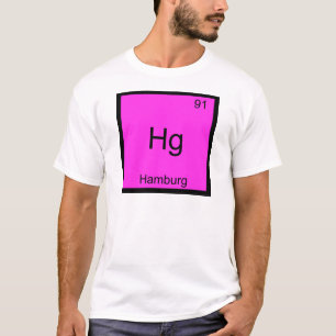 T-shirt symbole d'élément de chimie amusant de Ham