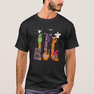 T-shirt Symbole Déplaisant drôle Boo Halloween ASL SYMBOLE