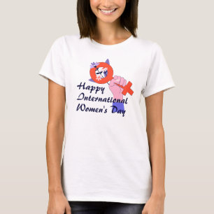 T-Shirt Symbole des Femmes Journée Internationale