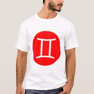 T-shirt Symbole des Gémeaux - Personnalisé