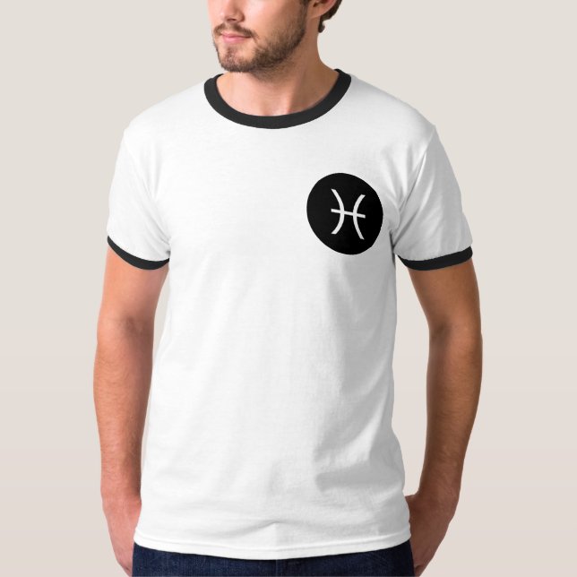 T-shirt Symbole des Poissons - Poche (Devant)