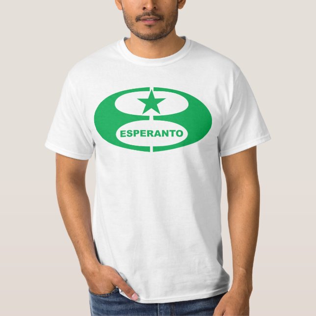T-shirt Symbole d'espéranto, (Devant)