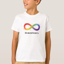 Symbole d'infinité arc-en-ciel Sensibilisation à l